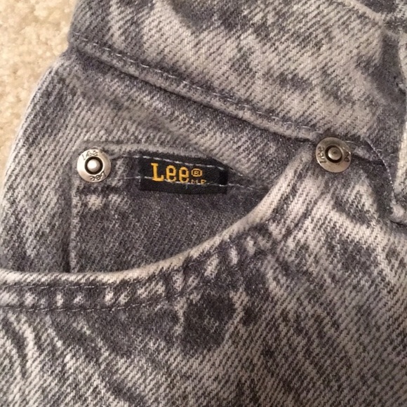 Lee Acid Wash High-Waisted Jeans - Picture 3 of 9